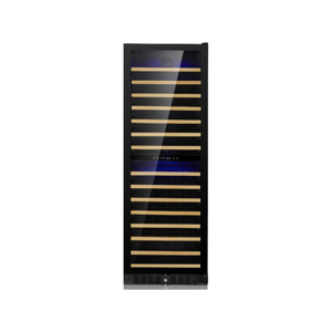 Grand Cru Vibration Free 166 DBT Wine Fridge - 166 Bottles - Black & Timber