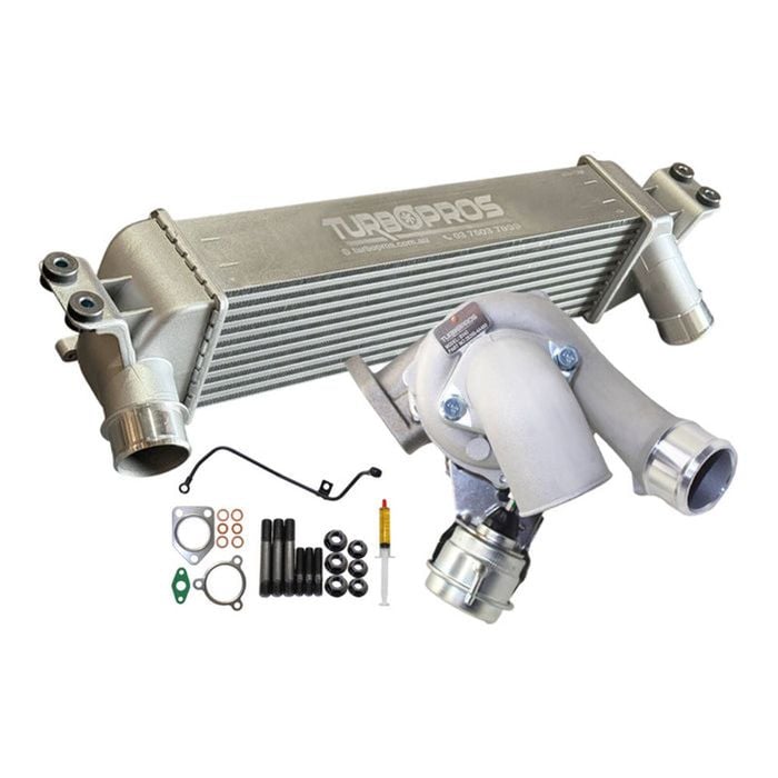Upgrade Billet Turbo Charger With 85mm Intercooler And Genuine Oil Feed Pipe For Hyundai Iload/imax D4cb 2.5l 2008-2012