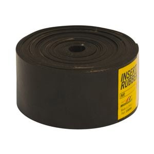 Moroday 50 x 1.5mm x 5m Black Insertion Rubber Roll