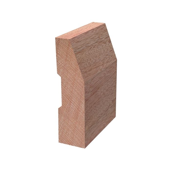  66 x 18mm 2.7m Meranti Half Splayed Architrave & Skirting
