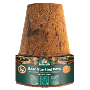 Fothergill’s 11cm Coco Fibre Propagation Pots - 6 Pack