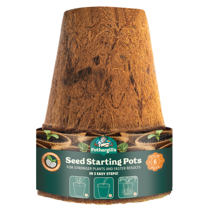 Fothergill’s 11cm Coco Fibre Propagation Pots - 6 Pack