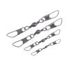 Swimerz Double Snap Barrel Swivels, Size 8, 15 Pack