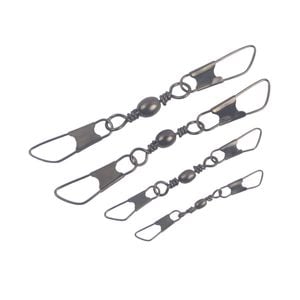 Swimerz Double Snap Barrel Swivels, Size 8, 15 Pack