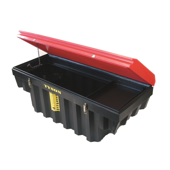 Tyson Ute Toolbox Plastic 1450mm Black