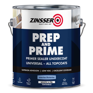 Zinsser 3.78L White Prep and Prime Primer Sealer Undercoat