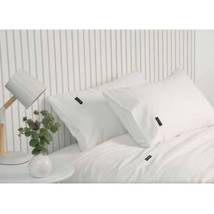 Sheraton Luxury 1000tc Cotton King Single Size Fitted Sheet Set W/pillowcase Wht