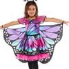 Pretty Pink And Purple Butterfly Girls Costume - 8-10
