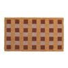 Madras Link 40 x 70cm Grid Mocha Coir Mat