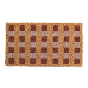 Madras Link 40 x 70cm Grid Mocha Coir Mat