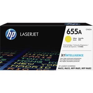 Hp 655a Original Laser Toner Cartridge - Yellow - 1 / Pack - 10500 Pages