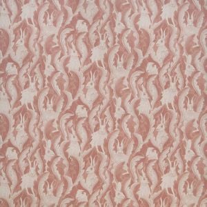 Wallpaper Trader Hiding Hares Dusty Pink