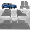 6D Diamond Car Floor Mats for Ford Puma 2019-Current-Full Set-Grey-Outback GT