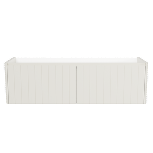 New England Joinery 1500mm Noble Double Bowl Wall Hung Vanity - Cabinet Only