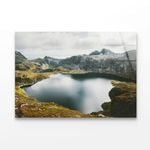 Lake and Mountains  Print 100% Australian Made 120 x 90cm  (Acrylic)