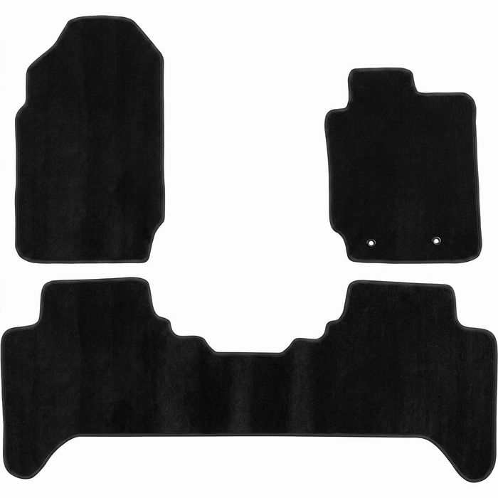 For Ford Ranger PX WILDTRAK 10/2011-04/2022 Custom Black Car Carpets Floor Mats