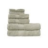 6 Piece Quality Soft 100% Cotton Perfect Touch Silver (Sage) Towel Set