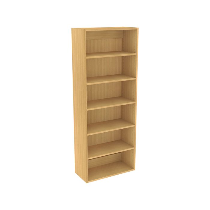 Lugna 1536 x 600 x 280mm Sand 5 Shelf Storage Cabinet