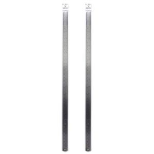2x Kent Steel Ruler 1000mm Imp/met Home/school Technical Drawing/graphic Design