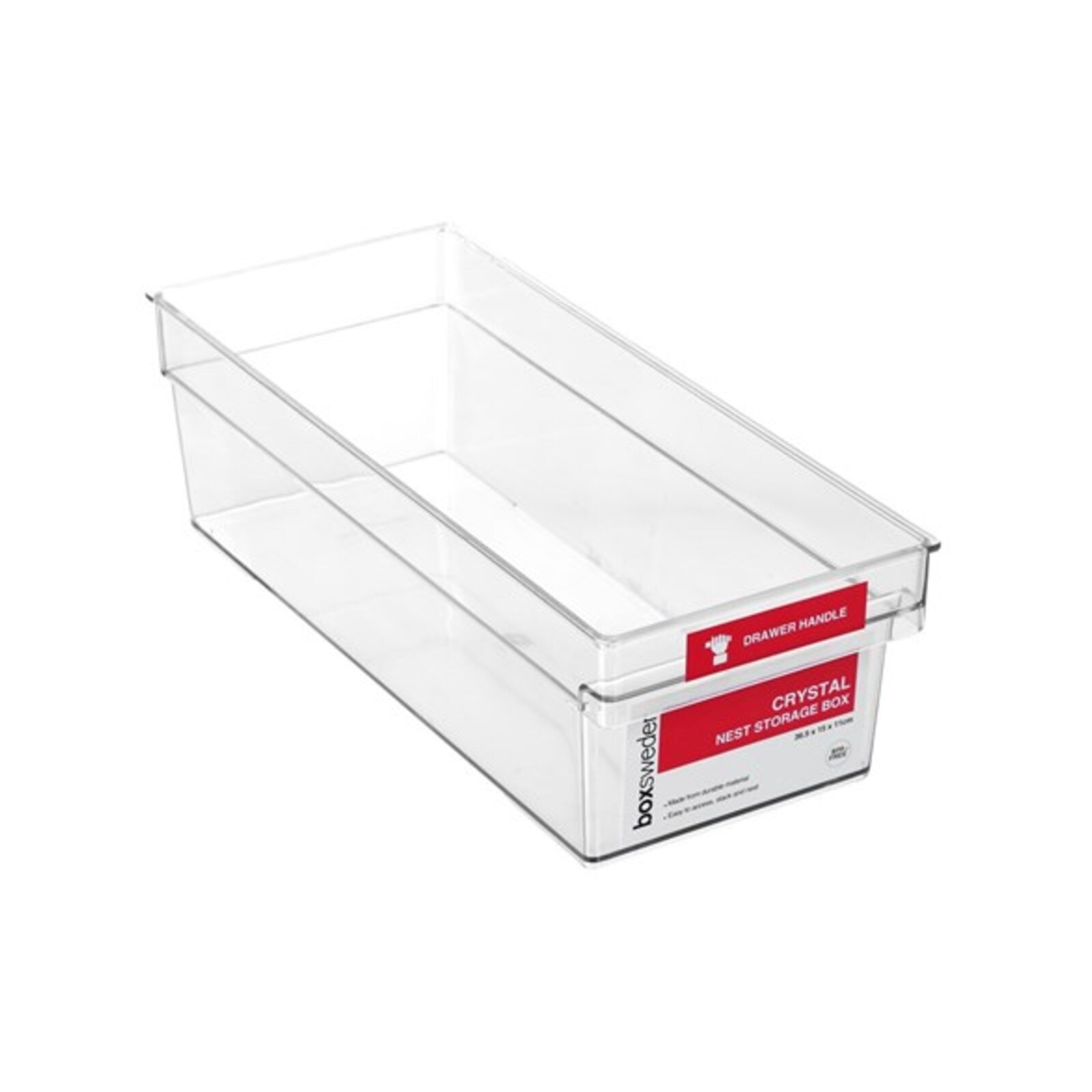 Boxsweden 36.5 x 15 x 11cm Crystal Storage Container