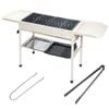 Portable Large Barbecue Charcoal Grill Stove Foldable Kebab Stainless Steel Bbq