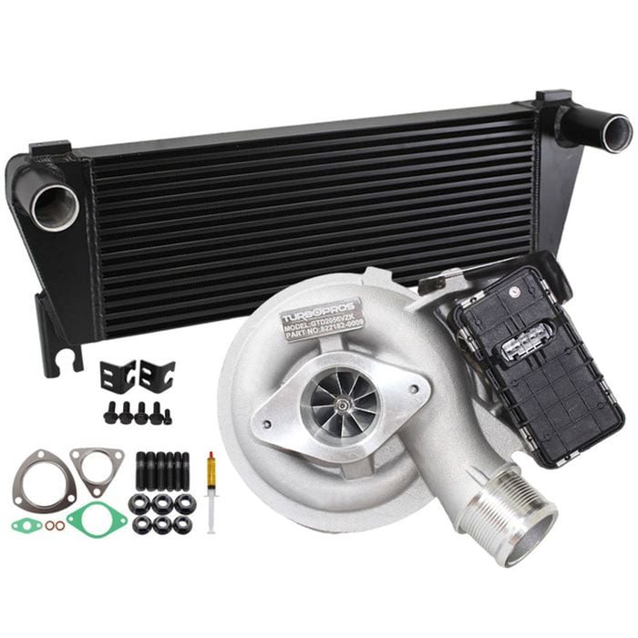 Upgrade Billet Turbo Charger With 70mm Intercooler For Ford Everest 3.2l 2015 Onwards