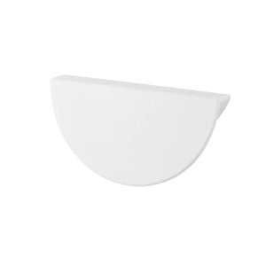 Sylvan White Half Circle Cabinet Handle