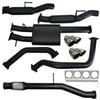 Chevrolet Silverado 1500 Exhaust 6.2L V8 Cat Back Single 3.5 to 3" Dual With Rear Hotdogs Chrome Tips 409 Stainless Steel