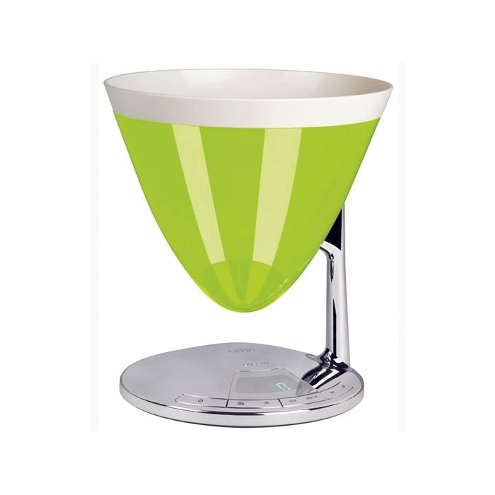 Bugatti Uma Electronic Kitchen Scale and Timer - Green - Green | Uma | Stainless Steel