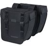 Basil Tour Double Pannier Bag 28 Litres Black Black
