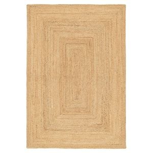 Loopsie-400cm X 300cm-mossoro Hand Braided Jute Rug