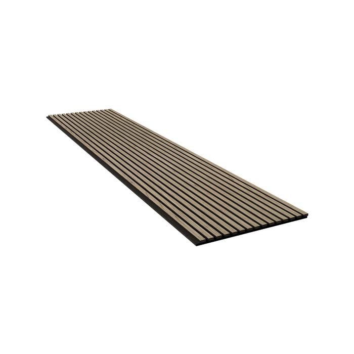 Prempanel 2400 x 600 x 21mm Walnut Timber Slat Acoustic Panel
