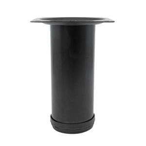 Adoored 60 x 150mm Black Round Table Leg