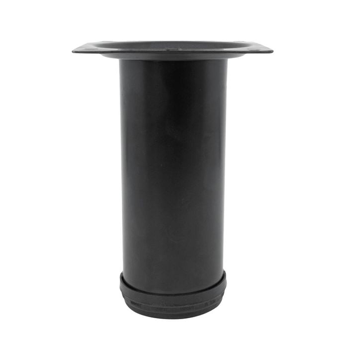 Adoored 60 x 150mm Black Round Table Leg