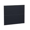 Kaboodle 900mm Midnight Plum Modern 2 Drawer Panels