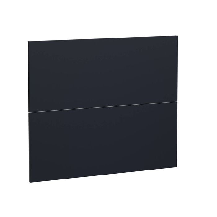 Kaboodle 900mm Midnight Plum Modern 2 Drawer Panels