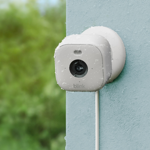 Day security camera up close.