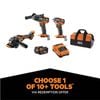 AEG 18V Brushless 3-Piece 5.0Ah Force Kit