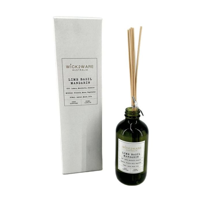 More Than Party Green Reed Diffuser Home Fragrance Lime Basil Mandarin 250ml
