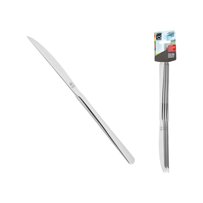 Edlon 3pcs Dinner Knife Stainless Steel Cutlery