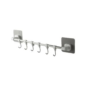 Barelli Stick On Rail With 6 Hooks