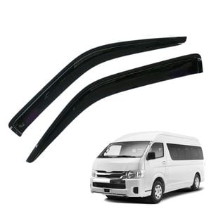 Weathershields for Toyota Hiace 2005-2019 Car Weather Shields Wind Deflectors Window Sun Visor