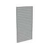 ProtectorAl Up to 0900W x Up to 1766H Palladium Silver Aluminium Slat Screen Kit