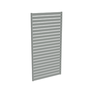 ProtectorAl Up to 0900W x Up to 1766H Palladium Silver Aluminium Slat Screen Kit