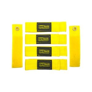 CordTech Anchor Storage Straps With Grommet - 6 Pack