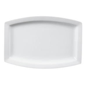 Olympia Whiteware Rectangular Plates 6 Pack 320mm Ceramic Serving Platters