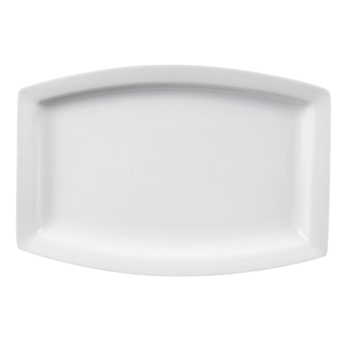 Olympia Whiteware Rectangular Plates 6 Pack 320mm Ceramic Serving Platters