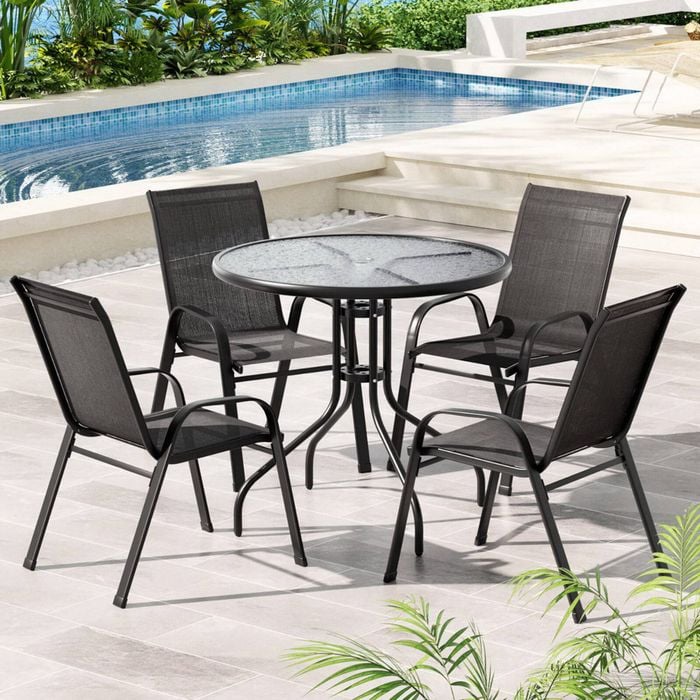 Gardeon Outdoor Dining Set Table and Chairs Patio Garden Furniture