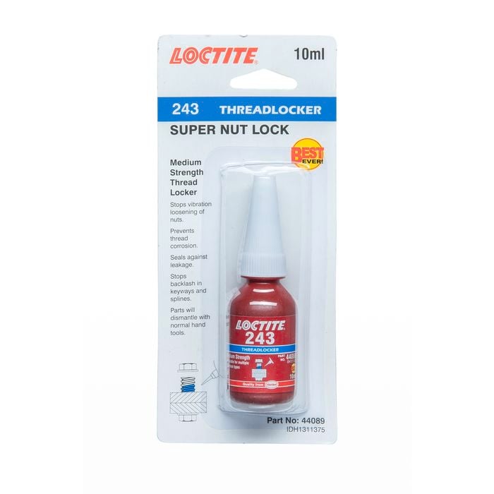 Loctite 243 10ml Adhesive Threadlocker
