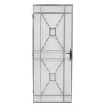 2024 x 806mm Barrier Door Steel Frame Imperial Sutton White
